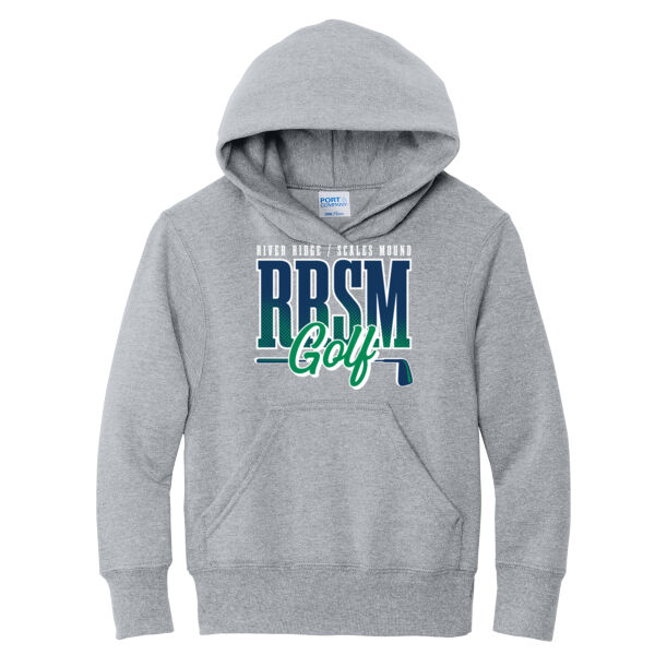 RRSM Golf 2026 - Youth Core Fleece Pullover Hooded Sweatshirt Thumbnail
