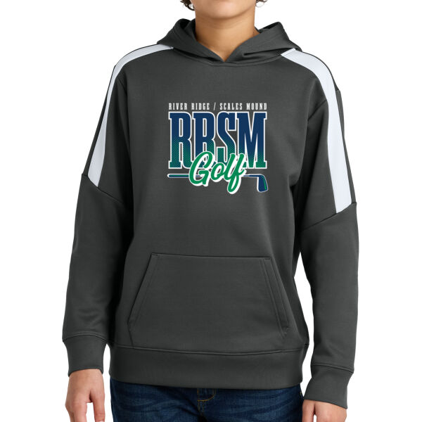 RRSM Golf 2026 - Youth Sport Wick ® Fleece United Pullover Hoodie Thumbnail