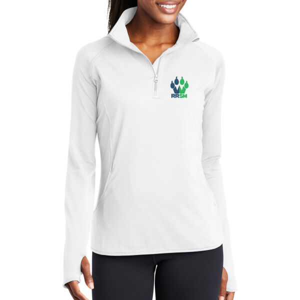 RRSM Golf 2026 - Women's Sport Wick ® Stretch 1/4 Zip Pullover Thumbnail