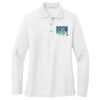 Women's Silk Touch Long Sleeve Polo Thumbnail